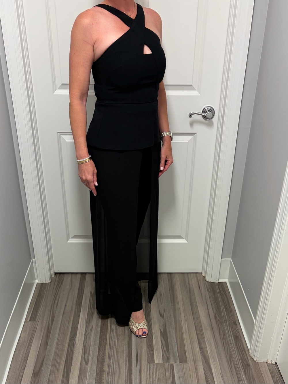 BCBGMaxAzria Black pant suit
